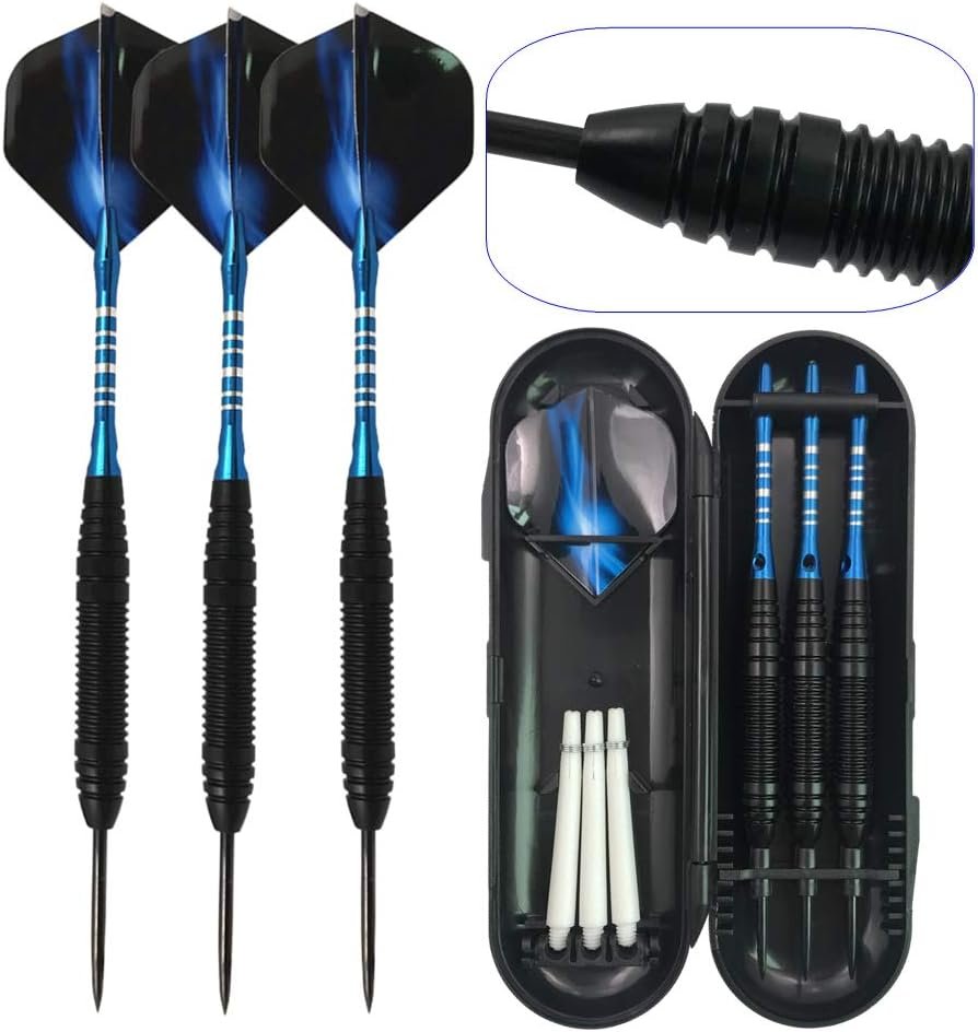 Tungsten Dartpijlen Set - Professionele Darts met Aluminium Shafts - Dartpijlen met Aluminium Flights - Dartaccessoires