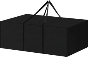 Opbergtas voor Tuinkussens XXL – Grote Beschermhoes voor Tuinkussens en Tuinmeubelen – Geschikt voor Kerstbomen – 200 x 80 x 60 cm