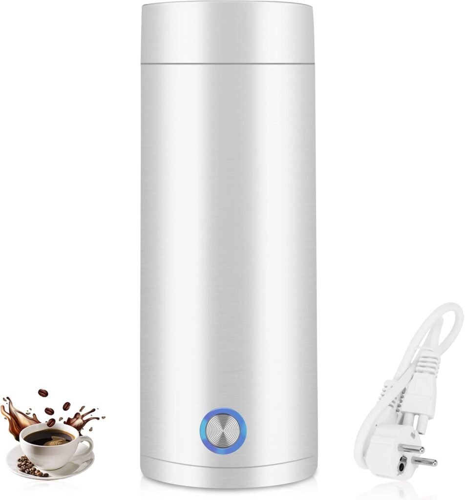 Mini thermoskan 350 ml van RVS 304 voor reizen en kamperen