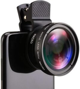 Groothoeklens voor Smartphone – Universele Telefoon Camera Lens – HD Groothoek Fotografie – Camera Accessoire voor Mobiele Telefoons