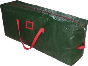Kerstboom Opbergtas 122 x 36 x 51 cm – Opbergtas voor Kunstkerstboom en Kerstdecoratie – Waterdichte Transporttas – PE Materiaal