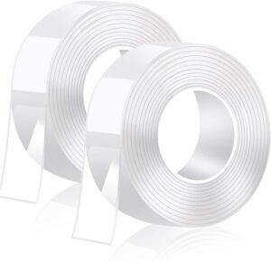 Dubbelzijdige Tape 10 Meter Transparant – Nano Plakband Herbruikbaar en Verwijderbaar – Spoorloos en Antislip – Multifunctioneel Plakband