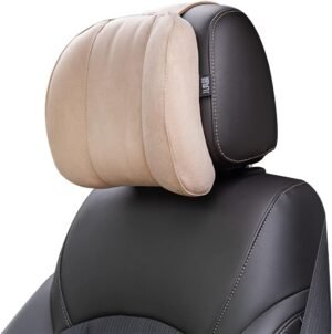 Ergonomisch hoofdsteunkussen van geheugenschuim met ademende kussensloop