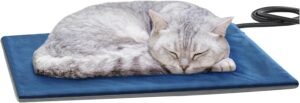 Verwarmingsmat voor Huisdieren 32 x 40 cm – Elektrische Verwarmingsdeken voor Honden en Katten – Constante Temperatuur – Zachte Dierenmat