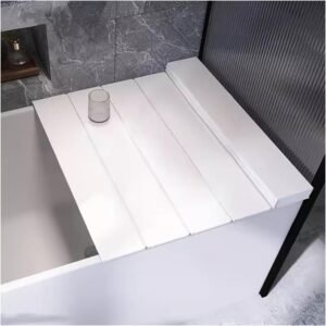 Badkuipafdekking met Warmte-isolatie – Waterdichte Badkuipdeksel – Warmtebehoud voor een Comfortabel Bad – Universele Pasvorm en Eenvoudige Installatie