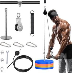 Fitness kabel lat pulley accessoires voor thuisfitness en krachttraining
