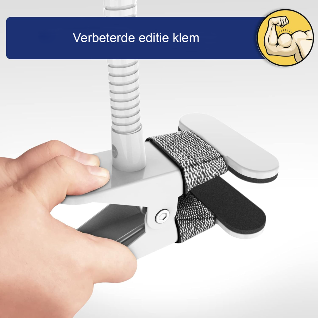 Loeplamp met USB-klem, 3x vergroting en LED-verlichting