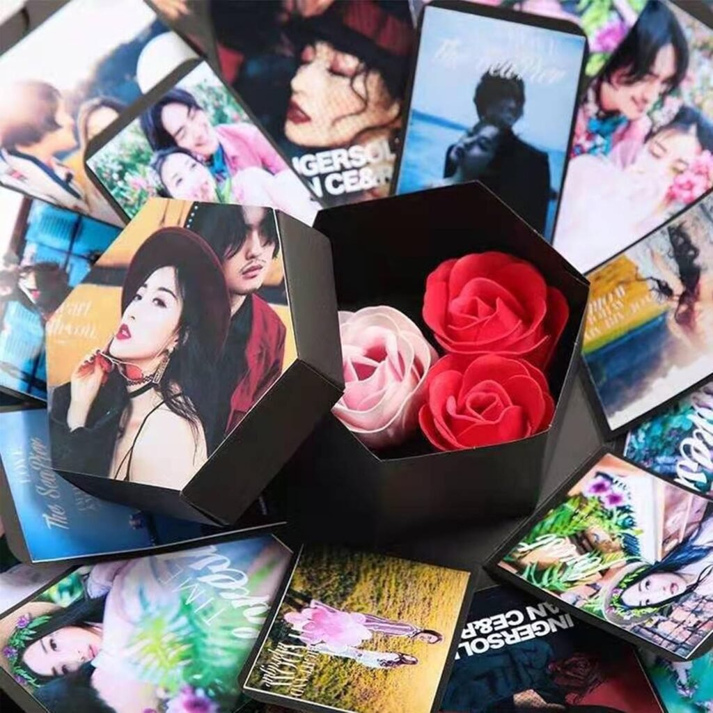 Creatieve explosiedoos geschenkset, verrassingsbox voor verjaardag en Moederdag met unieke herinneringen