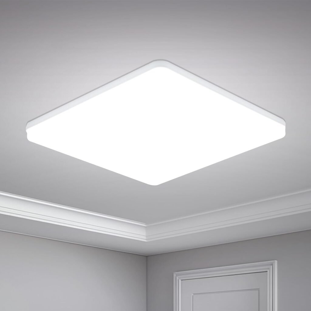 LED plafondlamp met verstelbare lichtkleuren voor woonkamer en slaapkamer