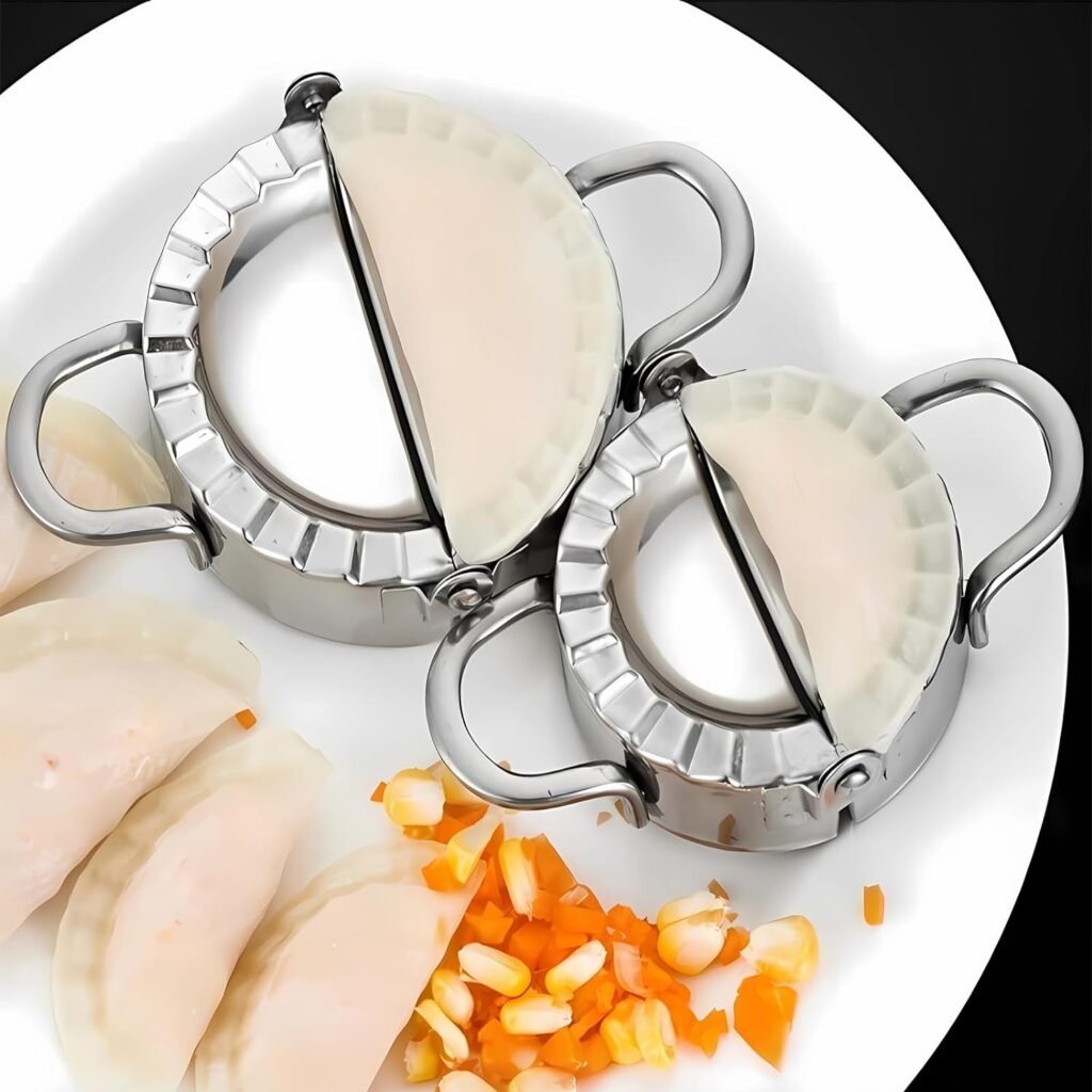 Roestvrijstalen dumpling maker voor snel en eenvoudig dumplings vormen