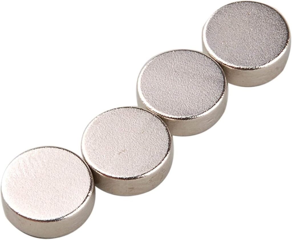 50 stuks mini magneten 8 x 3 mm voor whiteboard, magnetisch bord en koelkast