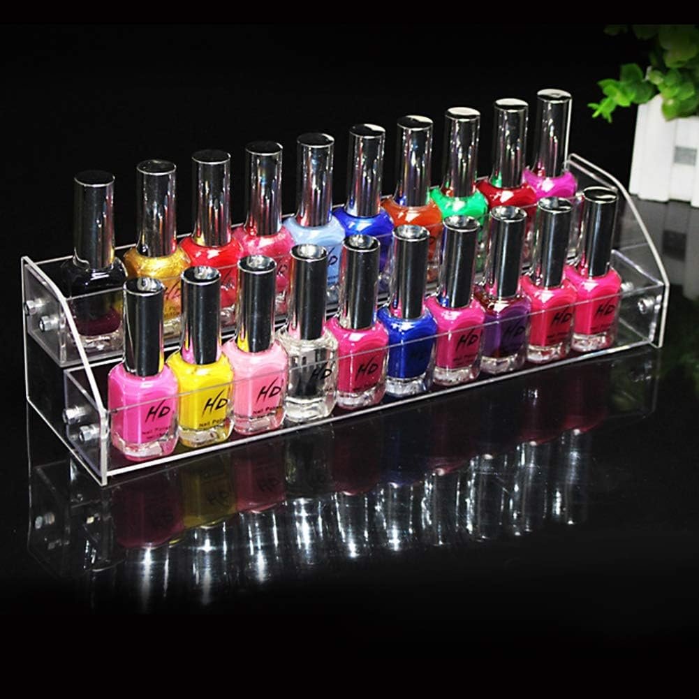 Transparante nagellakhouder multifunctionele nagellakstandaard voor cosmetica organisatie