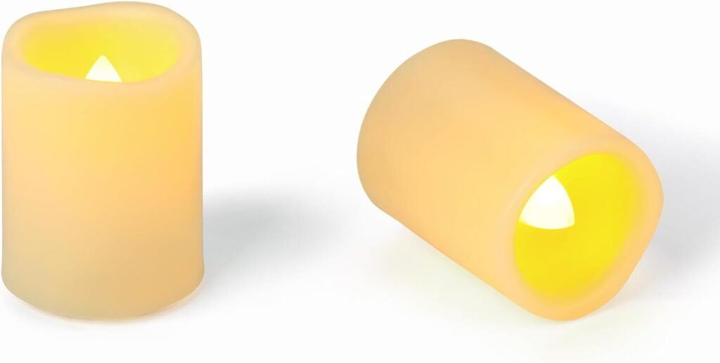LED Waxinelichtjes 72 Stuks - Flameless Theelichtjes met Flikkerend Licht - Batterijgevoede Sfeerverlichting - 5 cm - Voor Feest en Decoratie