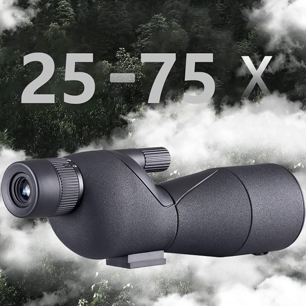 Monoculaire telescoop 60 mm met BAK4 HD-oculair, statief en adapter voor vogels kijken en astronomie