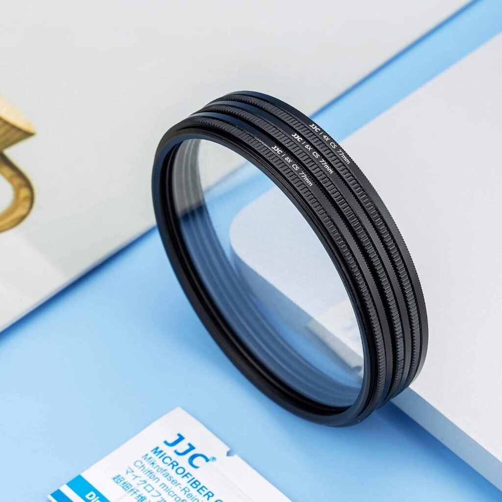 3-delige 62mm sterfilter set met 4-, 6- en 8-puntseffect en beschermende filtertas voor DSLR-camera’s