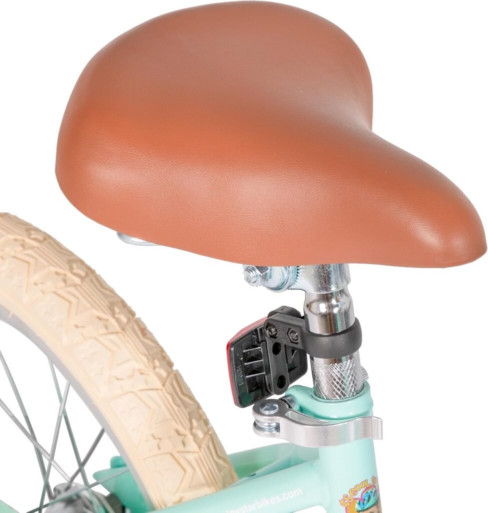 Meisjesfiets met mandje, standaard en zijwieltjes in retrostijl, verkrijgbaar in 12, 14, 16 en 20 inch voor kinderen van 2 tot 12 jaar