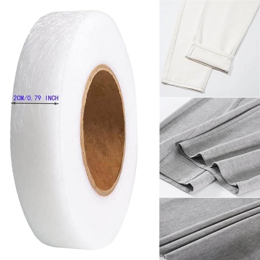 Strijkband voor het wasbestendig omzomen van kleding en gordijnen zonder naaien