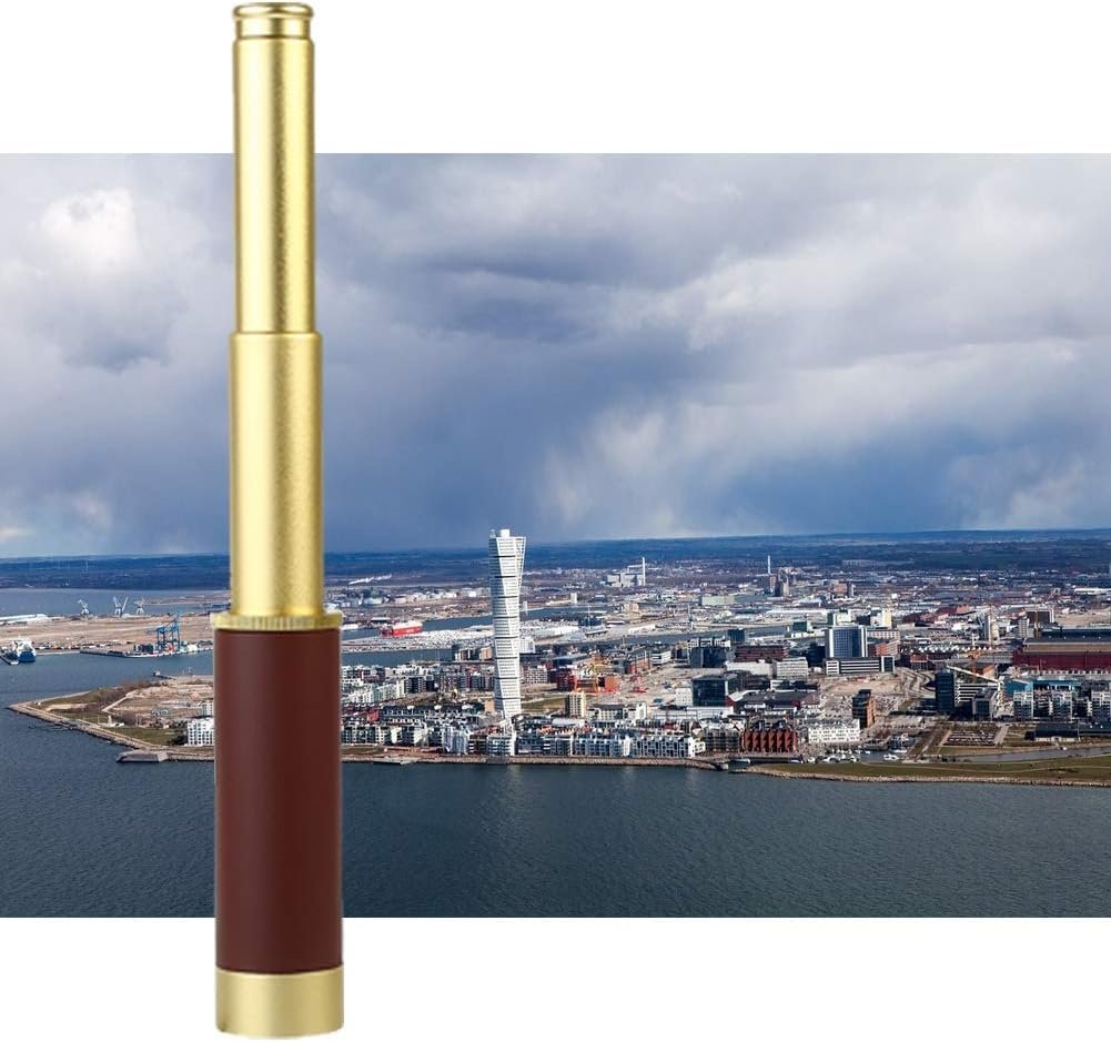 Piraten monoculair telescoop 25x30 met opvouwbare aluminium kijker voor buiten en avontuur