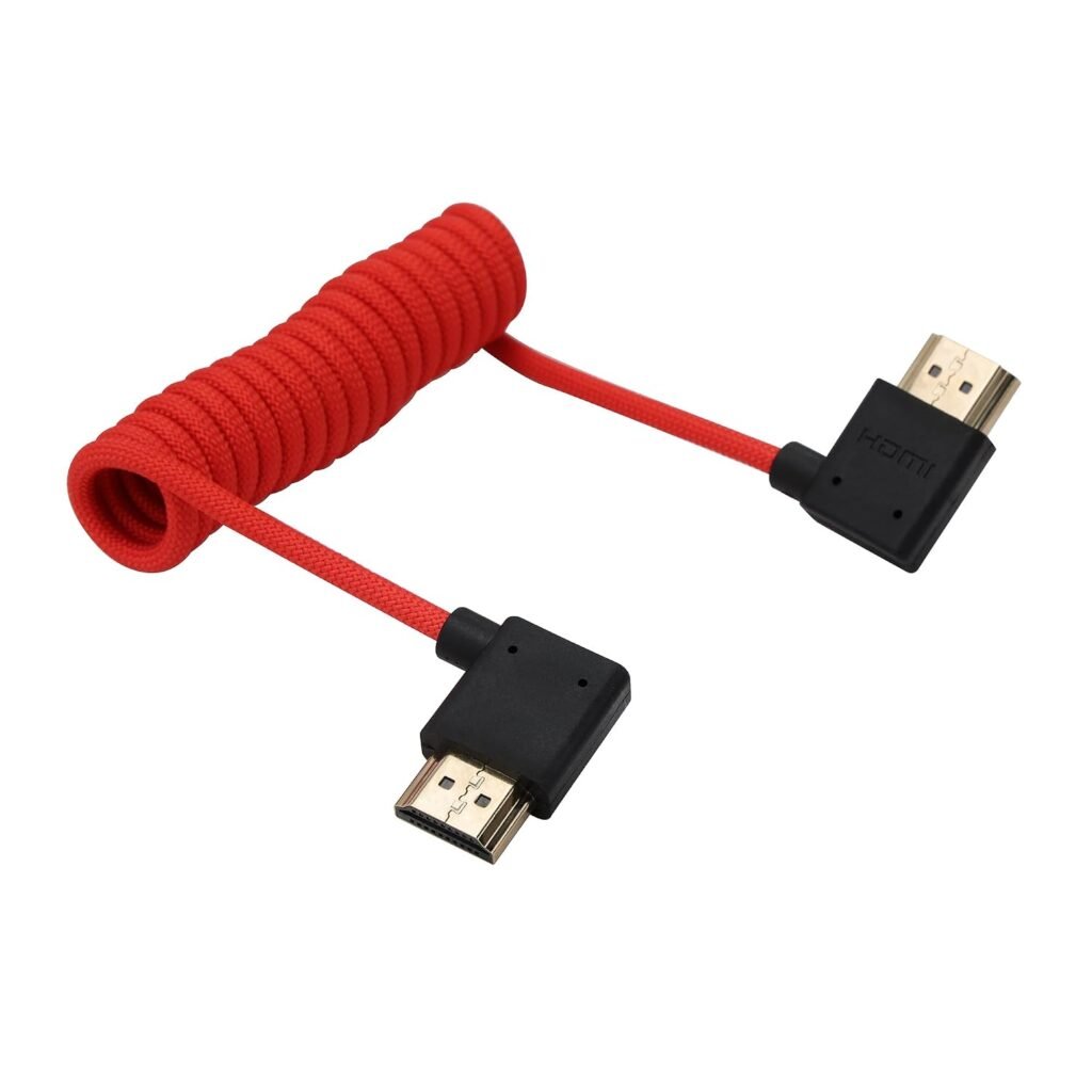 Rode 8K HDMI spiraalkabel male naar male voor Atomos Ninja V en Sony A7S III monitor