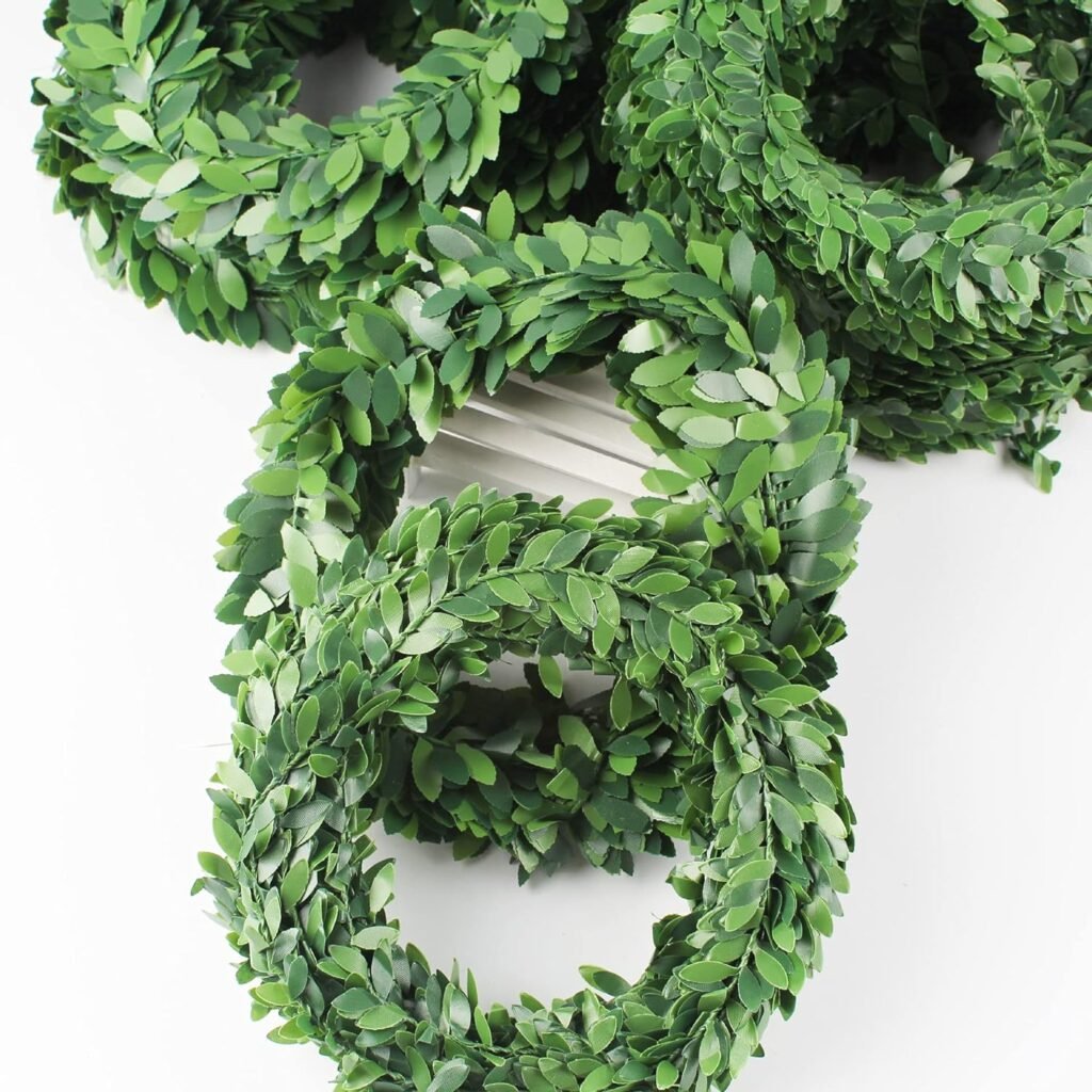 Kunstmatige klimop slinger als groene wanddecoratie voor bruiloft en tuin