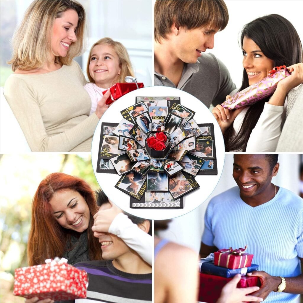 Creatieve explosiedoos geschenkset, verrassingsbox voor verjaardag en Moederdag met unieke herinneringen