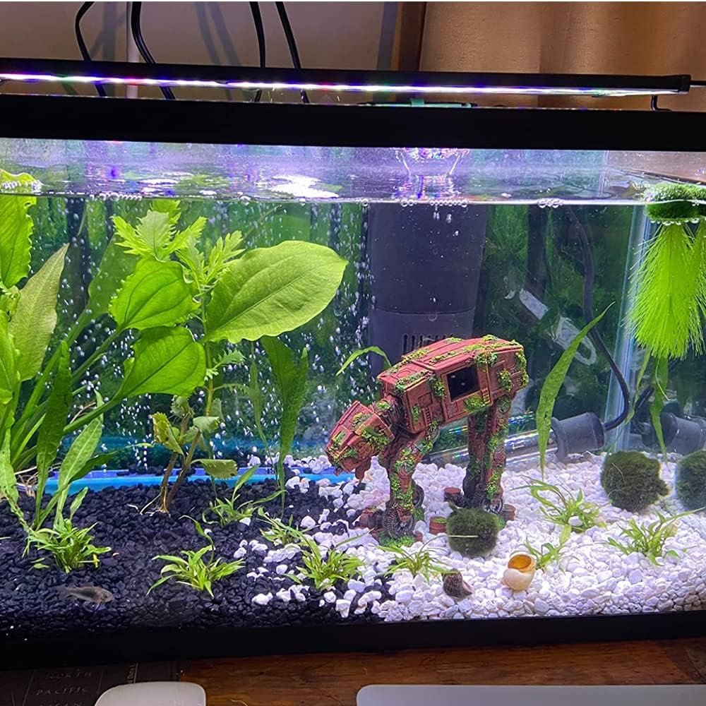 Aquariumdecoratie met schildpadmotief voor vissen en aquarium inrichting