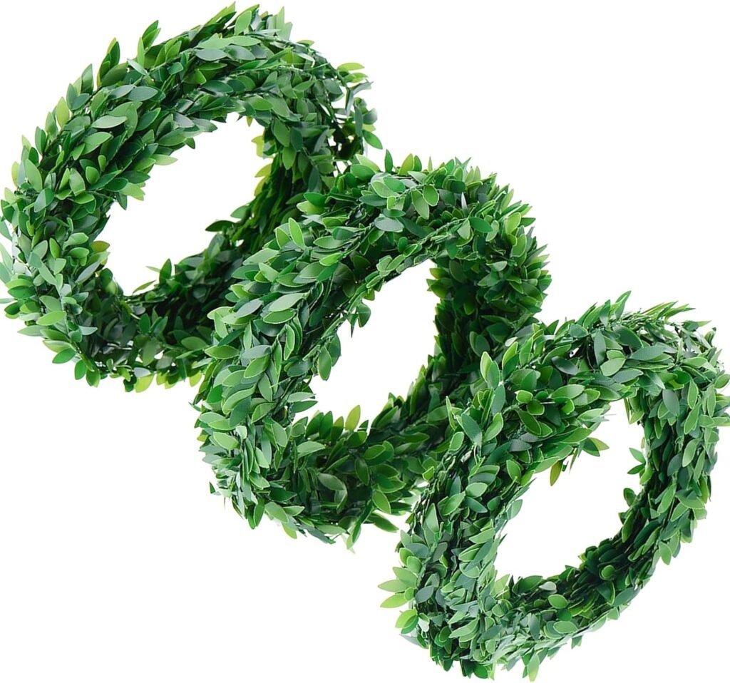 Kunstmatige klimop slinger als groene wanddecoratie voor bruiloft en tuin
