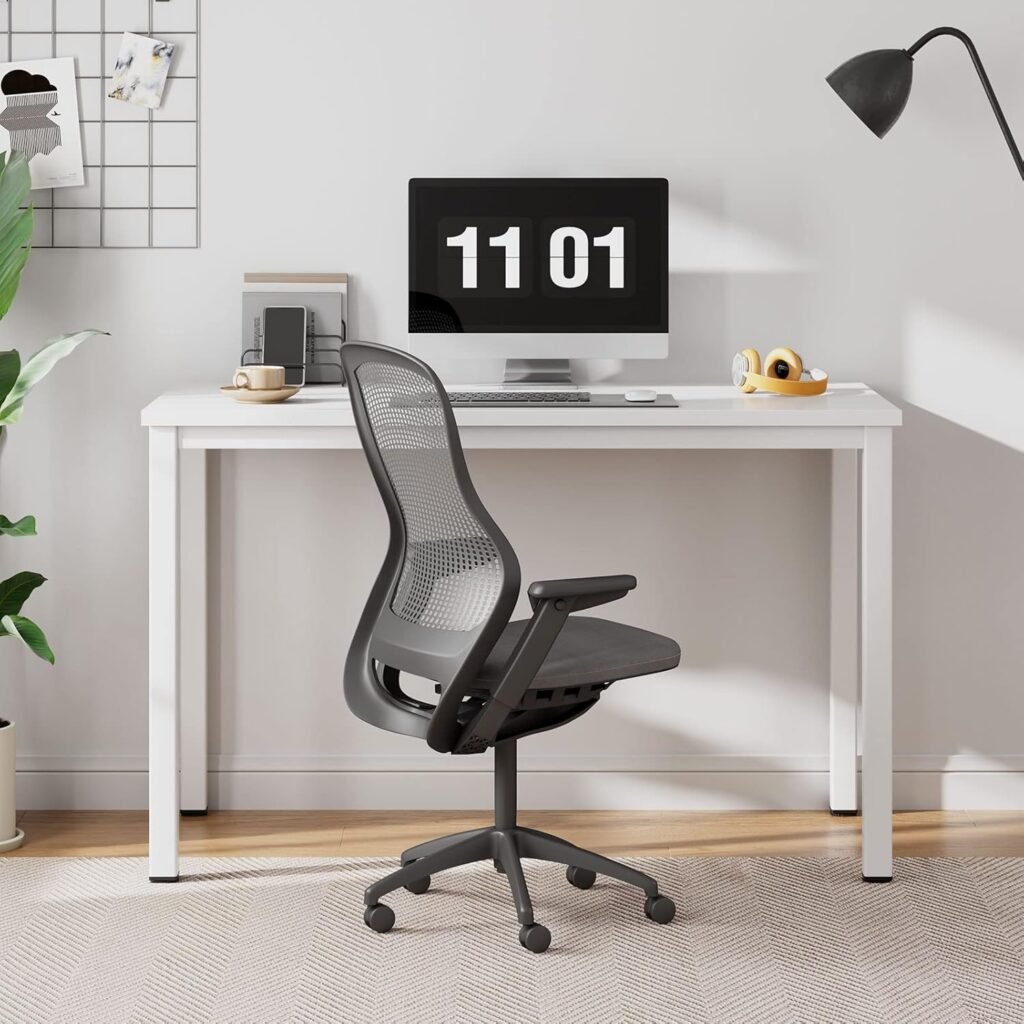 Computerbureau 80x40x75 cm als functionele werktafel voor thuiswerken en studeren