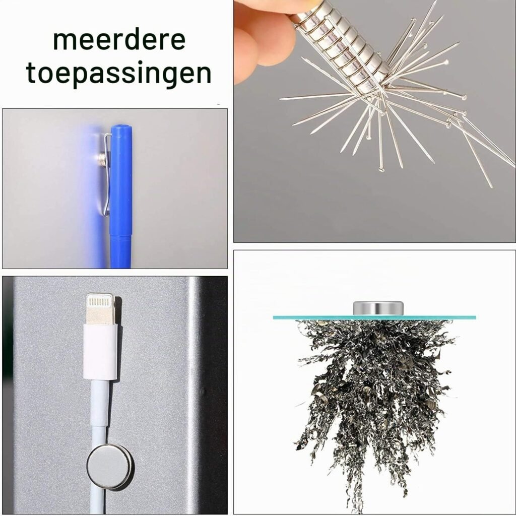 Magneten 50 Stuks - Huishoudmagneten voor Whiteboard en Koelkast - Mini Magneten - 8 x 3 mm