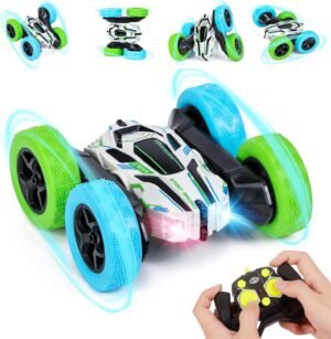 RC auto 4WD offroad speelgoedauto met afstandsbediening en verlichting voor kinderen