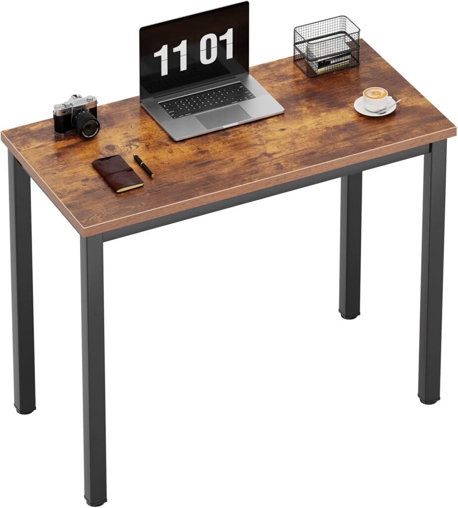 Computerbureau 80 x 40 x 75 cm voor thuiswerken, multifunctionele werktafel en pc-bureau