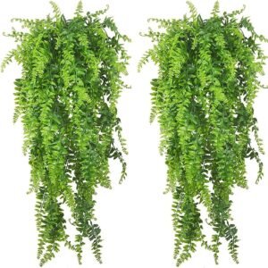 Kunstmatige Hangplanten voor Terrarium – Klimplanten met Zuignap – Reptielen Decoratie voor Baardagaam, Gekko, Hagedis en Slang