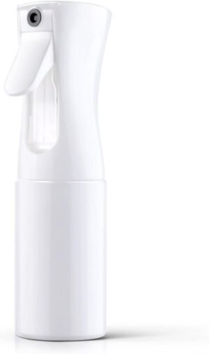 Transparante haarverstuiver 200 ml, navulbare kapperssproeier voor gelijkmatige bevochtiging van het haar
