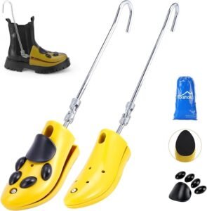 Verstelbare Schoenspanners voor Schoenen en Laarzen – Schoenenspanners voor Heren en Dames – Aanpasbare Schoenbreedte – 1 Paar
