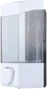 Vloeibare Douchegel Dispenser voor Wandmontage – Navulbare Zeepdispenser – Hygiënisch Badkameraccessoire – Wit