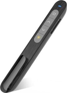 Draadloze Presentatie Clicker – PowerPoint Presenter en Afstandsbediening – Hyperlinkfunctie – USB Ontvanger – Windows en macOS