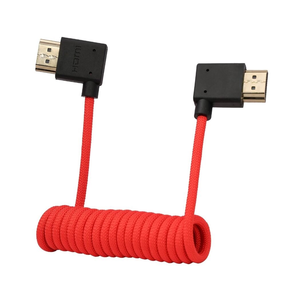 Rode 8K HDMI spiraalkabel male naar male voor Atomos Ninja V en Sony A7S III monitor