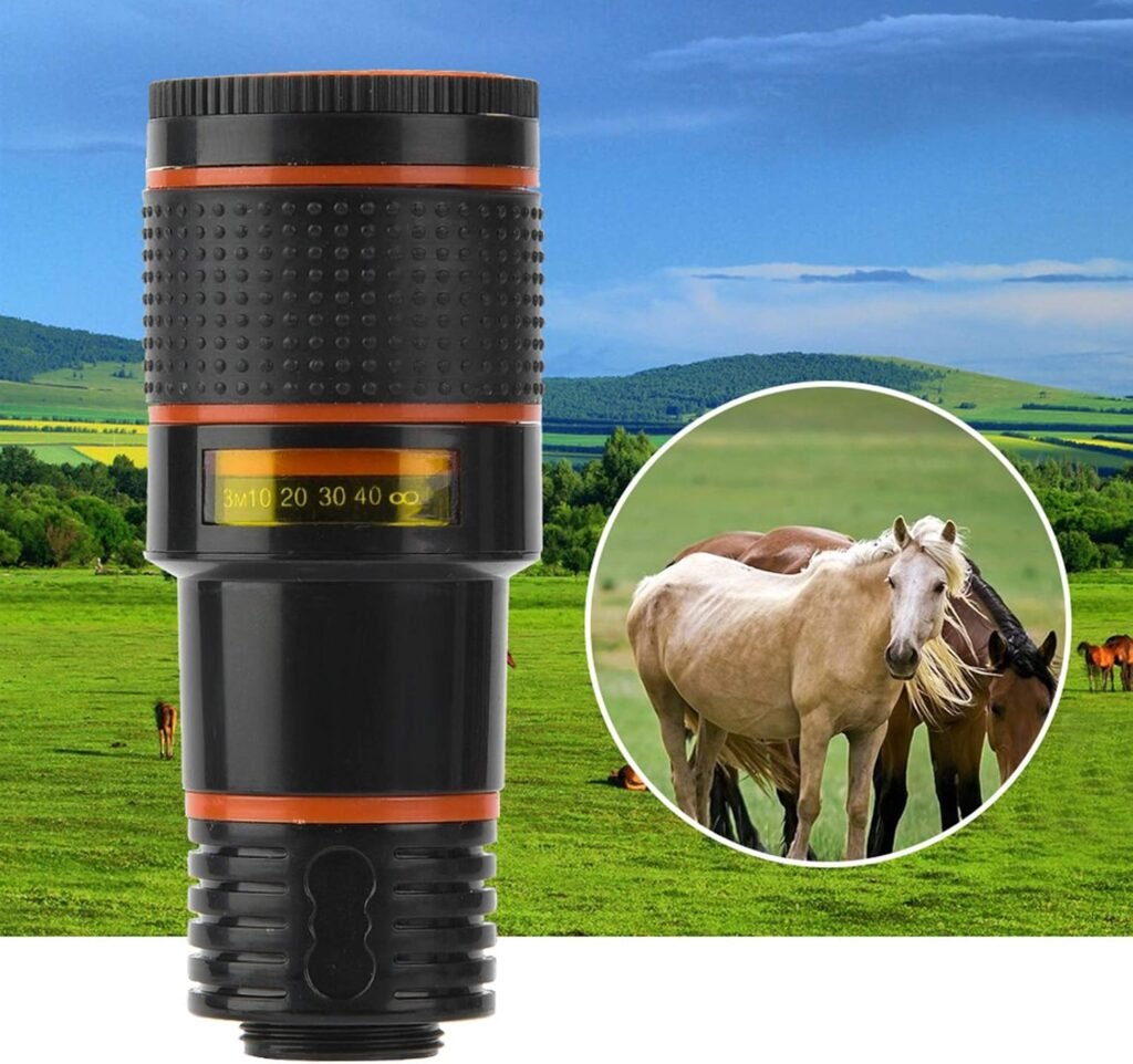 Telescopische telefoonlens met 12x zoom voor universele smartphones